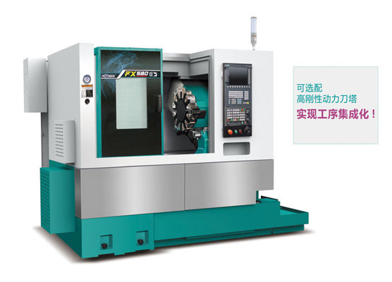 Industrielle Präzisions-CNC-Drehmaschine FX580 6000rpm Stahlmaterial 2 Achsen