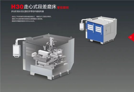H3 220V 380V Schritt nach unten Schleifmaschine, stabile CNC Profil Schleifmaschine