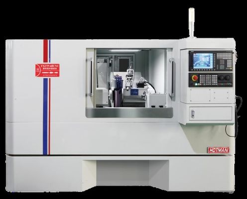 Universelle Rundschleifmaschine mit B-Achse, 2 Außenschleifscheiben und 1 Innenschleifscheibe