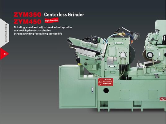 Voll automatisierte zentrallose Schleifmaschine mit integrierten Sicherheitsmechanismen und Echtzeitüberwachungsfunktionen